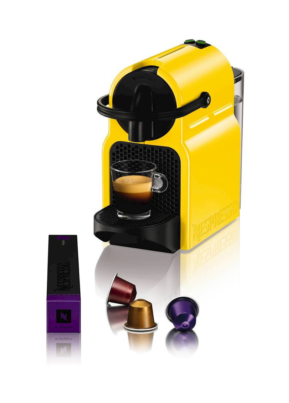 DELONGHI EN80YE Nespresso Inissia Kapselmaschine Canary Yellow
