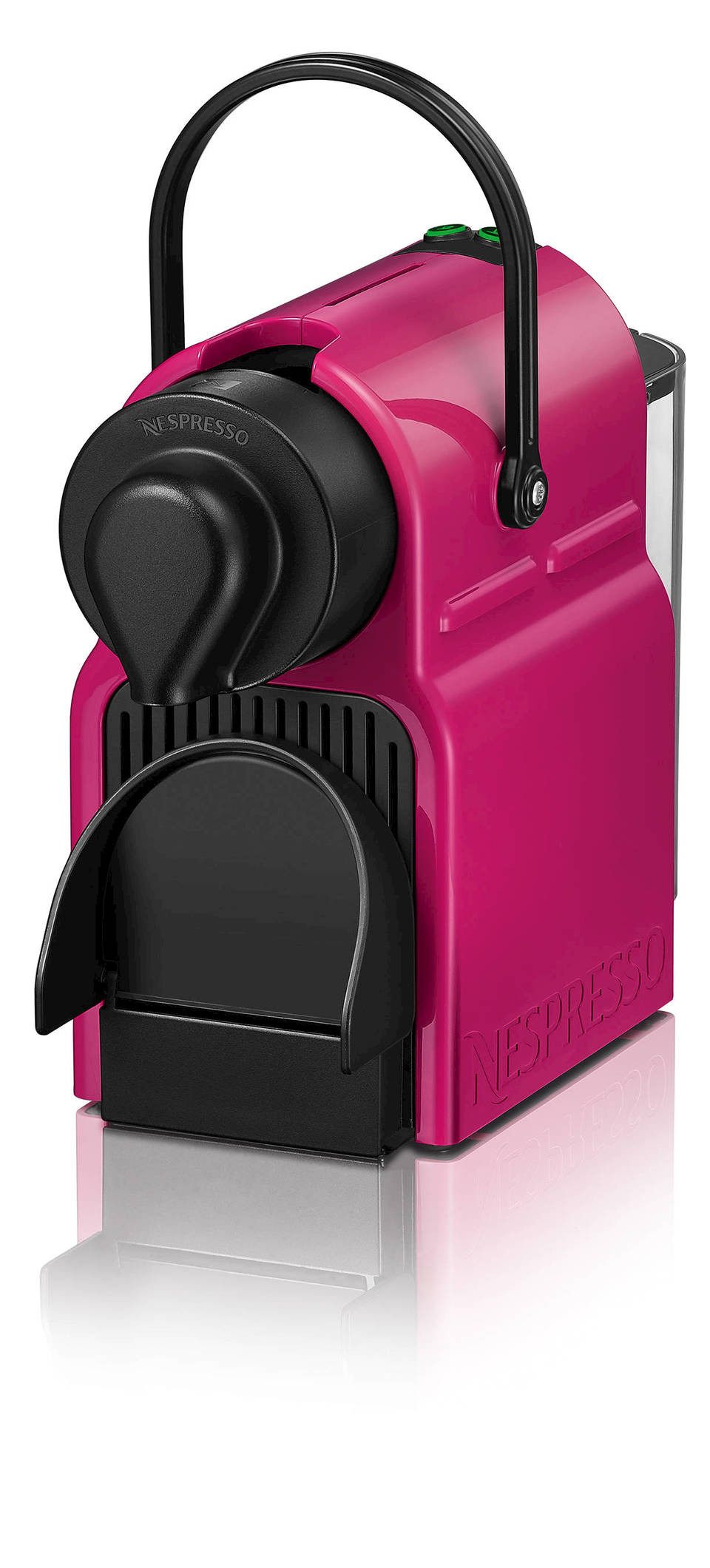 KRUPS XN1007 Nespresso Inissia Kapselmaschine Fuchsia Velvet