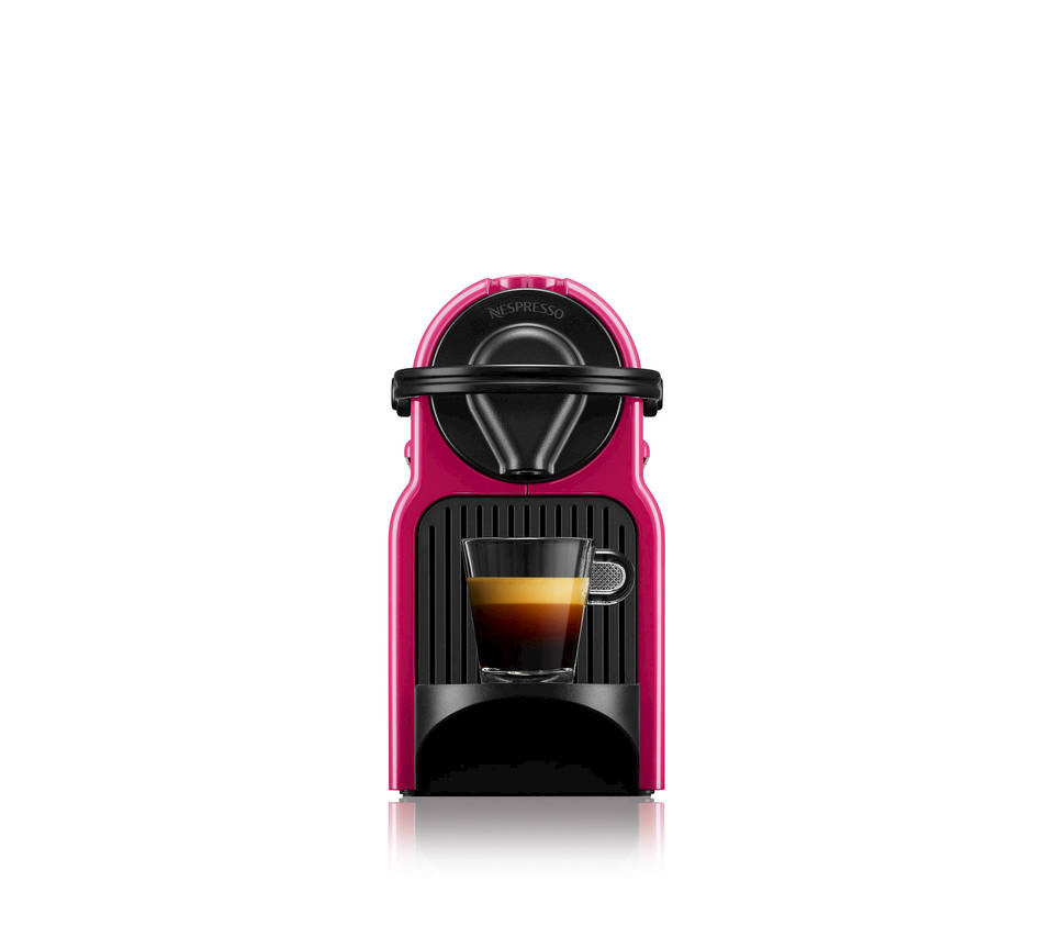 KRUPS XN1007 Nespresso Inissia Kapselmaschine Fuchsia Velvet