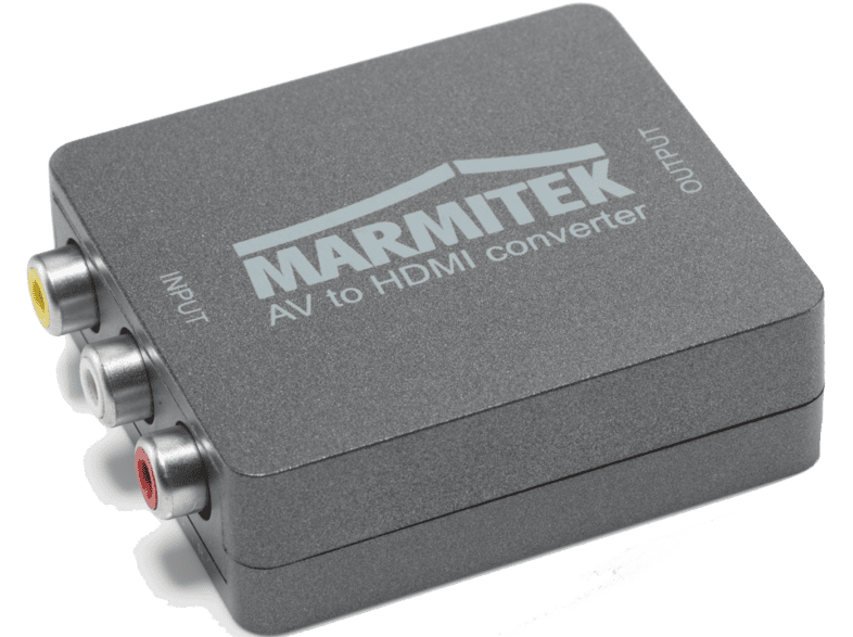 bloeden negeren van MARMITEK Connect AH31 - RCA/SCART naar HDMI converter (08264)