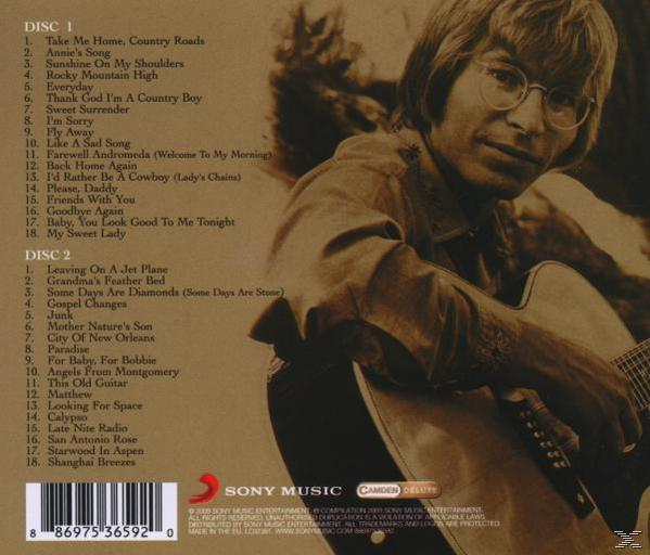 CD-Cover. Ein Mann mit Brille spielt Gitarre, Songlisten sind abgebildet.