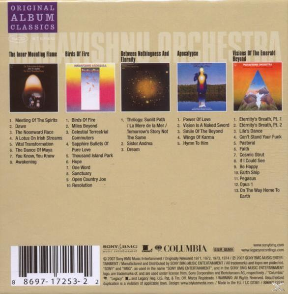 Albumcover mit verschiedenen Albumcovern. Text oben und unten mit Songtiteln.