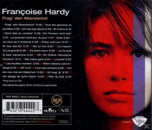 Françoise Hardy - Frag' Den Abendwind  - (CD)