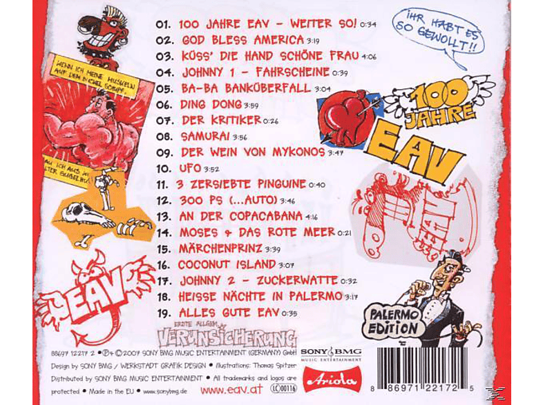 Thumbnail - Eav - 100 Jahre Eav... Ihr Habt Es So Gewollt! (CD)