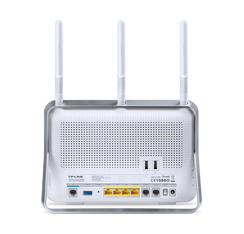 TP-LINK VR900V AC1900 WLAN-TELEFONIE-DSL Router