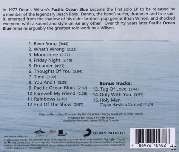 Dennis Wilson - Pacific Ocean Blue  - (CD)