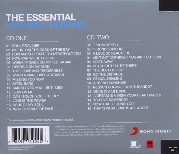 Michael Bolton - The Essential Michael Bolton  - (CD)