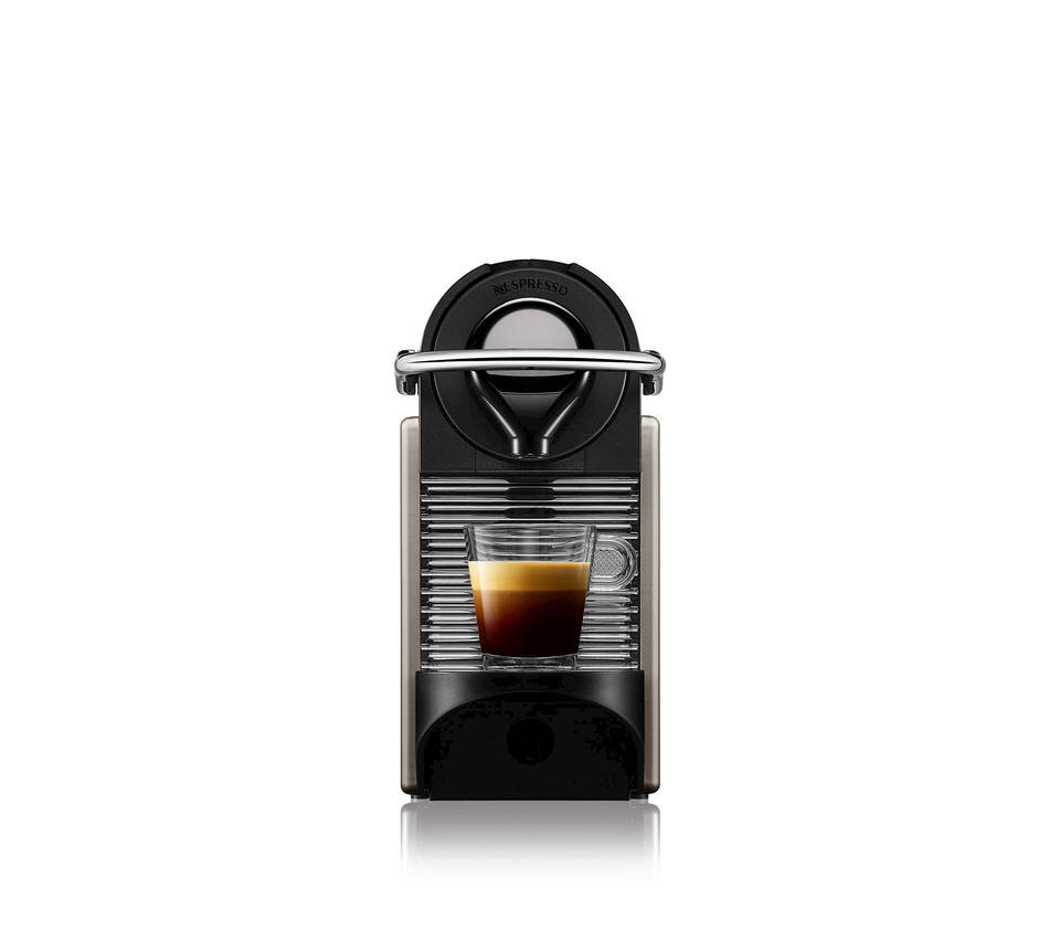 KRUPS XN301T Nespresso Pixie Kapselmaschine Electric Titan