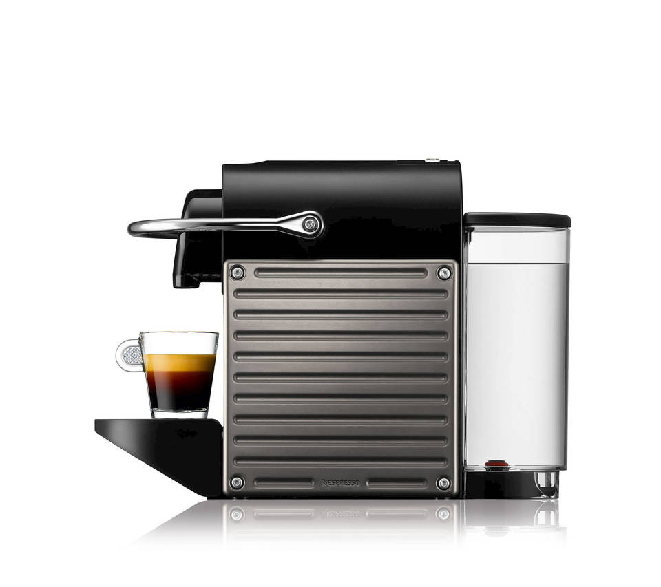 KRUPS XN301T Nespresso Pixie Kapselmaschine Electric Titan