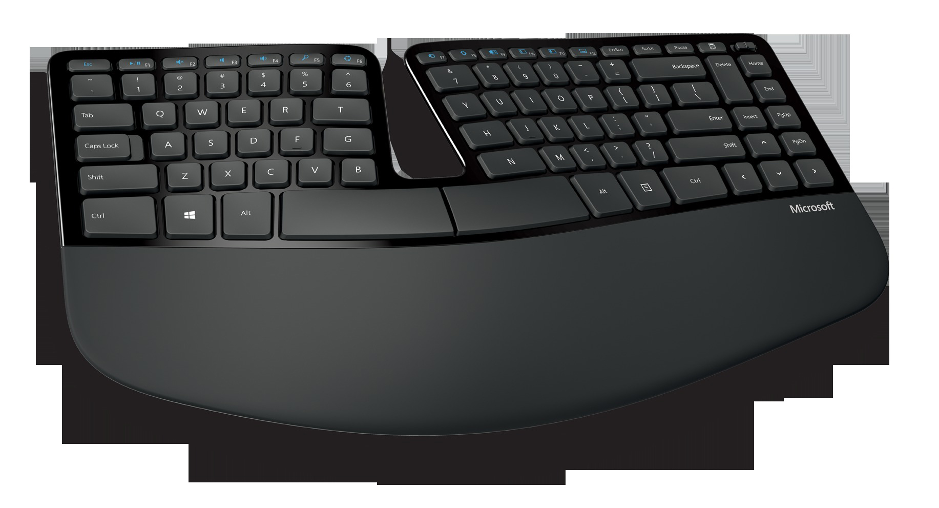 MICROSOFT Sculpt , Tastatur & Maus Set, kabellos, Schwarz