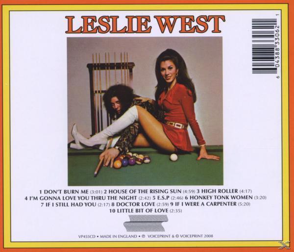 Leslie West - THE - GREAT FATSBY (CD)