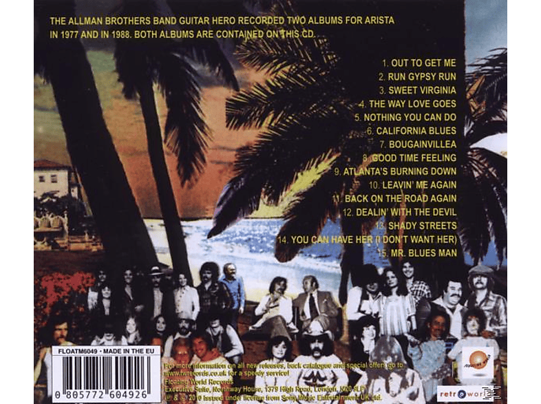 Thumbnail - Great Sou, Dickey Betts - ARISTA RECORDINGS ATLANTA S BURNING DOWN (CD)