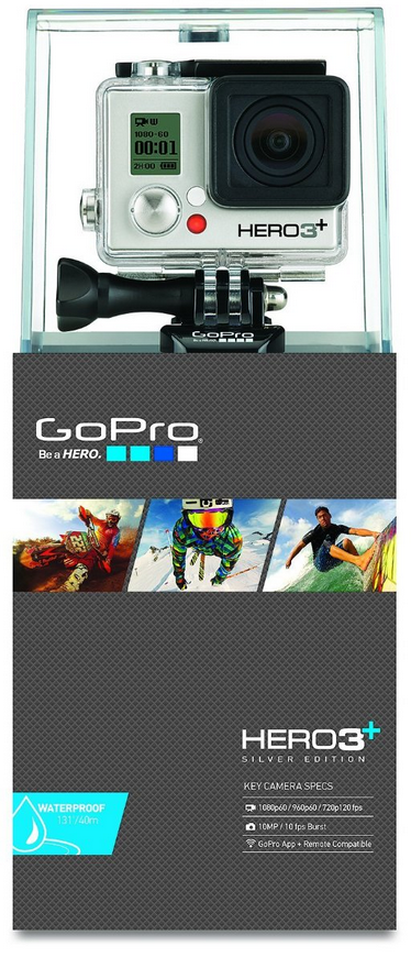 GO PRO Hero3+ Silver Edition (DGCHDHN-302-EU)