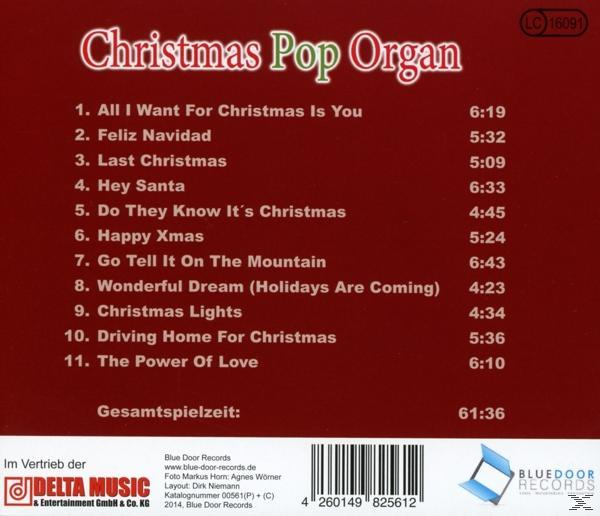 Christmas Organ - Christmas Pop Organ  - (CD)