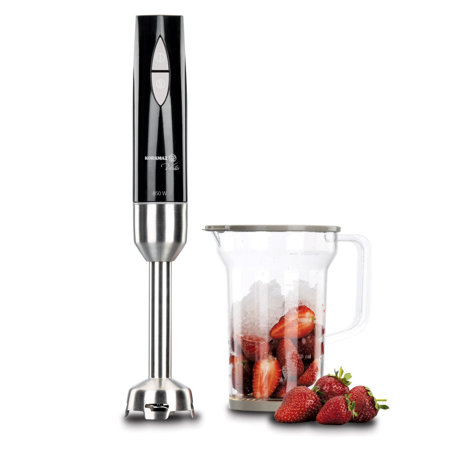 A444 Vertex Duo Blender Seti Inox-Siyah