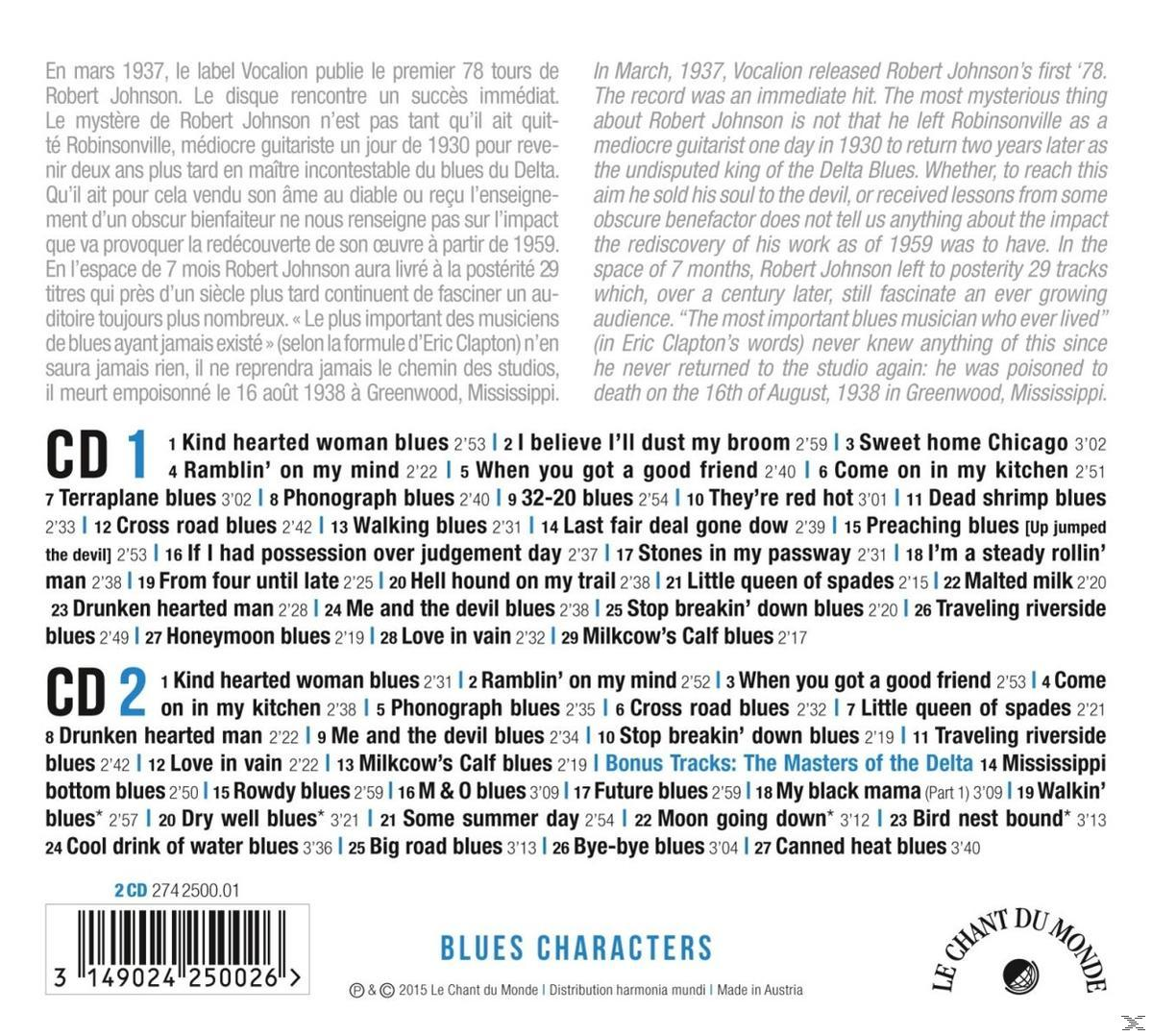 Robert Johnson - Crossroads Blues  - (CD)
