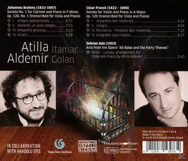 Aldemir,Atilla/Golan,Itamar - Ninni-Musik für Viola und Klavier  - (CD)