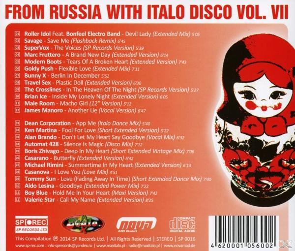 VARIOUS | From Russia With Italo Disco Vol.7 - (CD) | SATURN