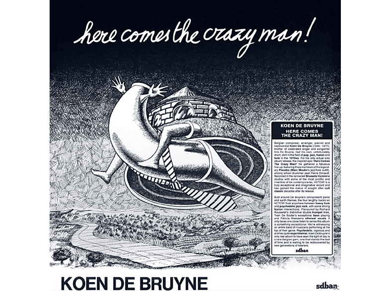 Koen De Bruyne - Here Comes The Crazy Man! Vinyl