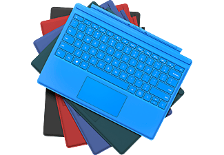 MICROSOFT Surface Pro 4 Type Cover, bleu - Clavier (Bleu)