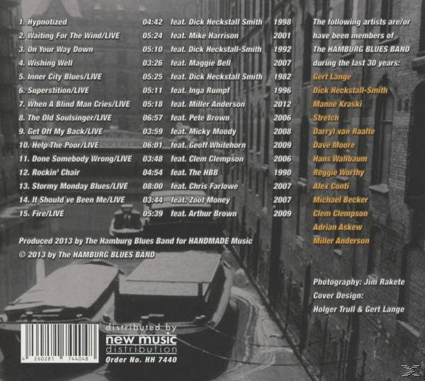 (CD) Hamburg Blues For Band Friends - A LIVEtime -