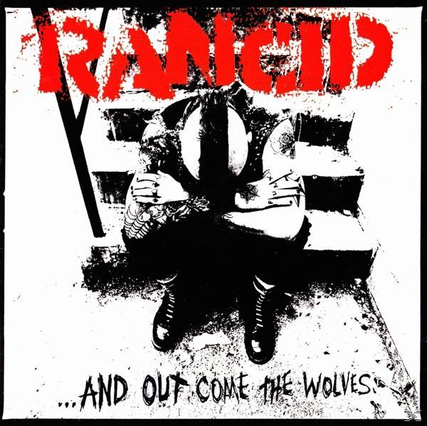 Rancid Albumcover: Person mit gesenktem Kopf, Schwarzweißbild, roter Text.