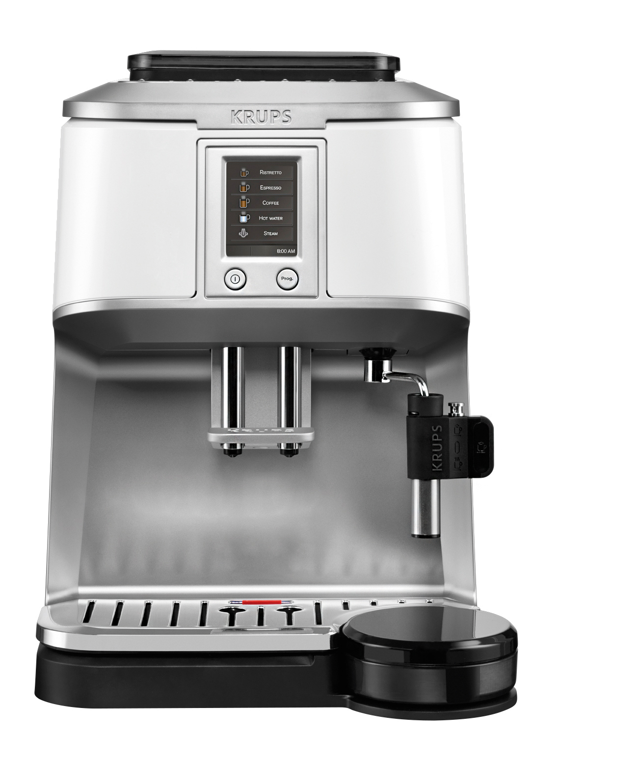 KRUPS EA 8441 Kaffeevollautomat Weiß