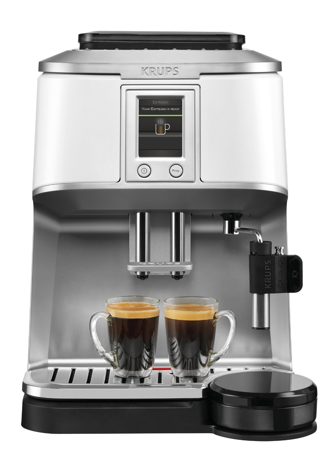 KRUPS EA 8441 Kaffeevollautomat Weiß