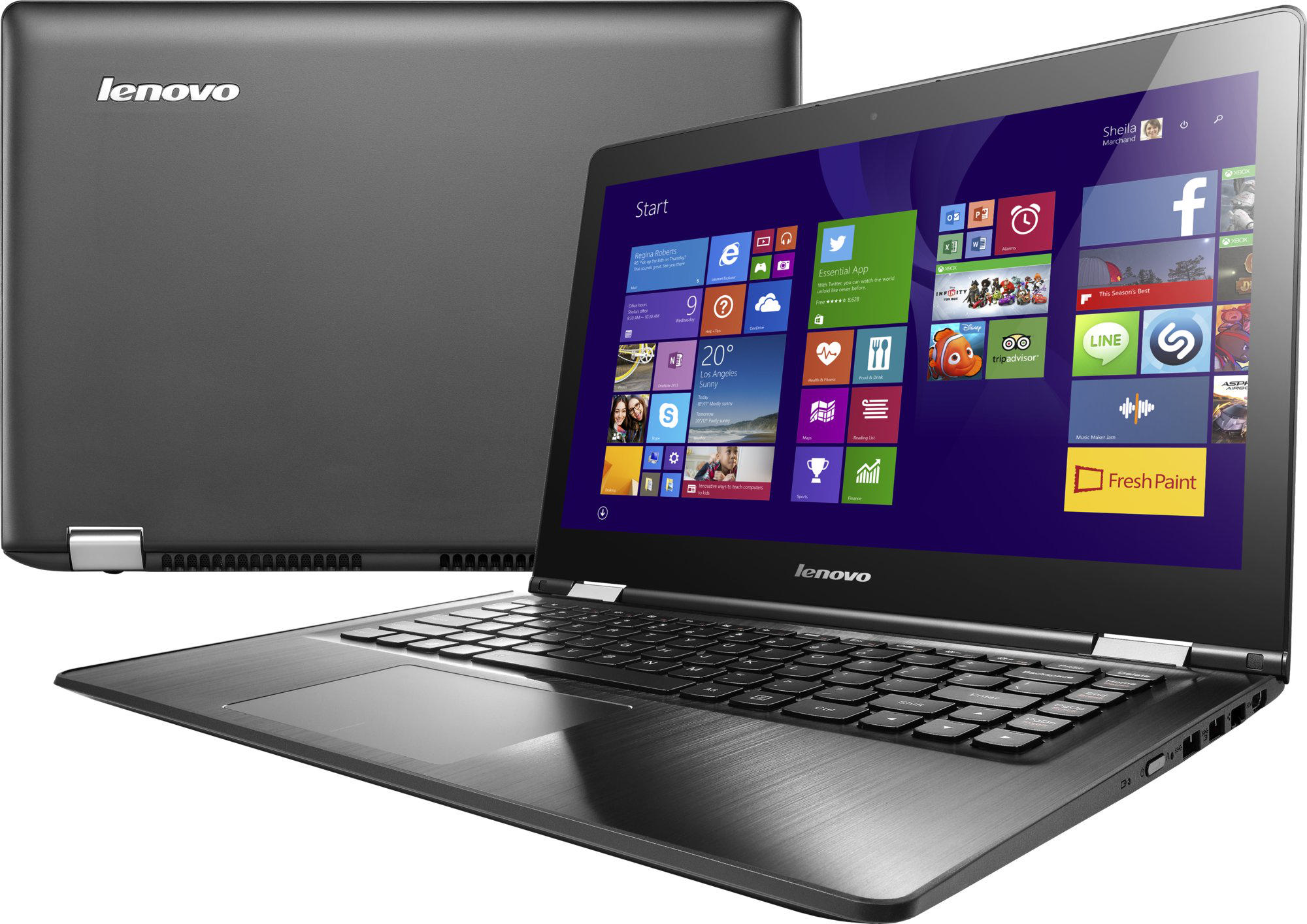 LENOVO Yoga 500 Intel Core i5 işlemci 4GB 500GB 940M 2GB 14" Dokunmatik  Laptop 80R5004GTX