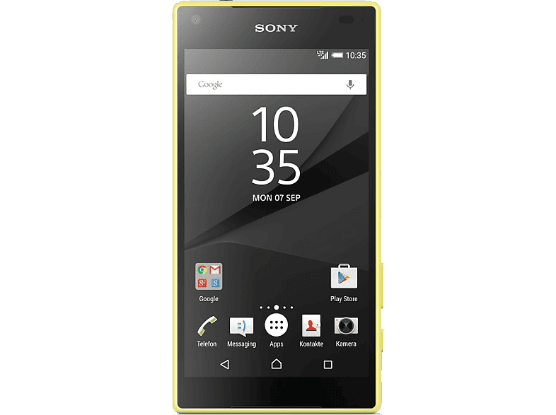 sonyα33 SONY Xperia Z5 Compact Akıllı Telefon Sarı Sony Türkiye Garantili