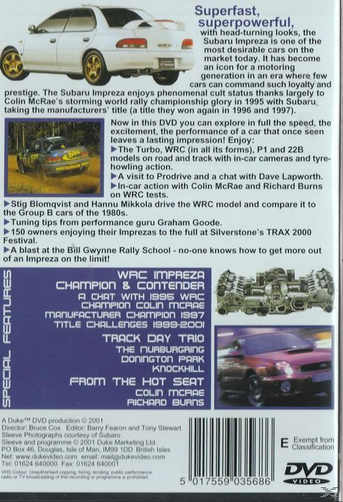 The Impreza DVD Subaru Story