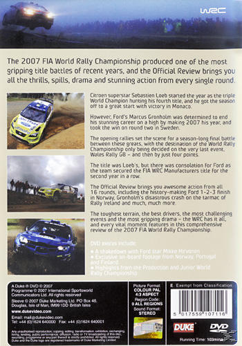WRC HEAD-TO HEAD DVD