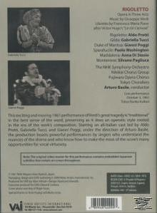 Arturo Basile, Poggi, Gabriella Tucci, Nhk-so, Aldo Protti - Rigoletto  - (DVD)