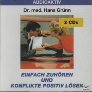 CD-Cover mit Mann und Frau im Auto. Text: Einfach Zuhören und Konflikte lösen.