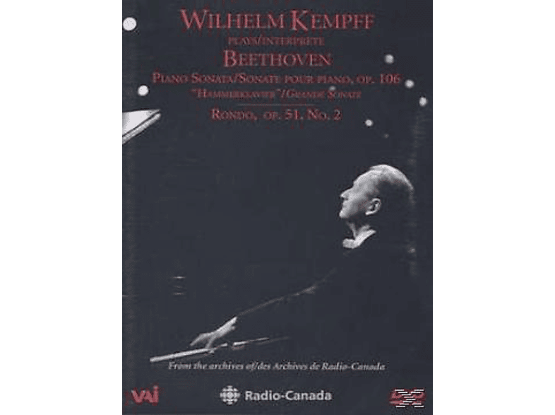 Wilhelm Kempff - Klaviersonate Nr.29 \'hammerklavier\'  - (DVD) | Musik-DVD & Blu-ray