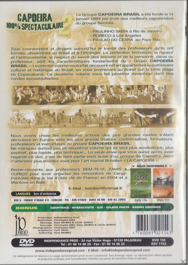 Capoeira 100% Spektakulär Vol. 2  - (DVD)