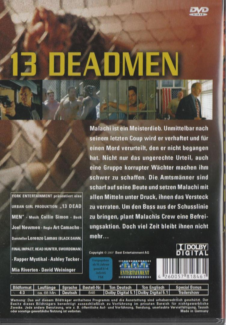 DVD DEAD 13 MEN