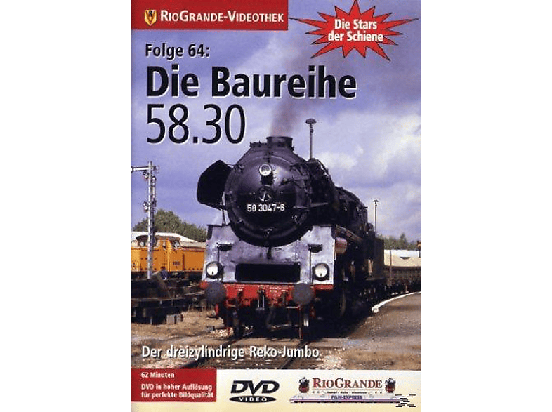 BAUREIHE DVD DIE DREIZYLINDRIGE DER 58.30 - JUMBO REKO