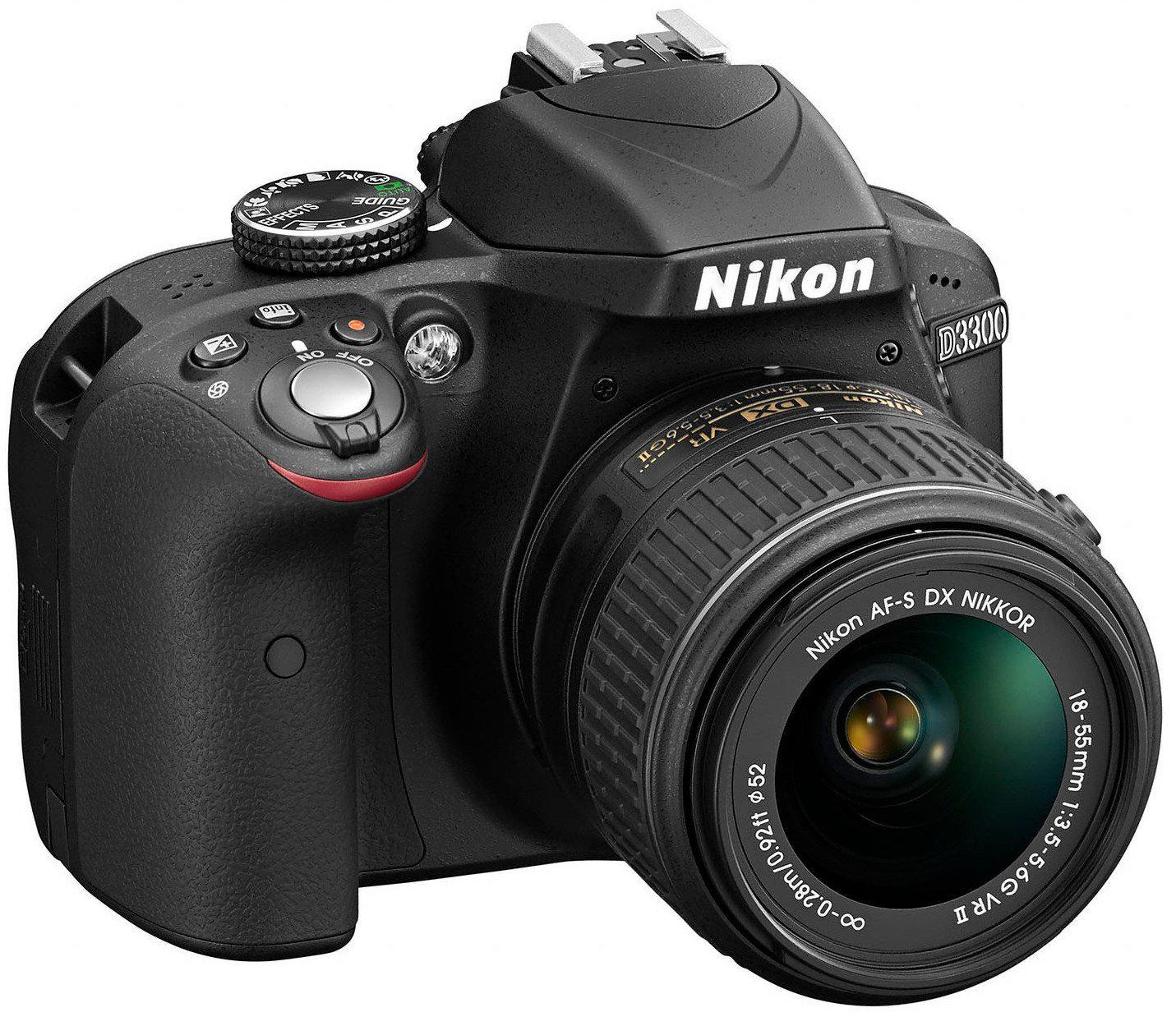 NIKON D3300 + 18-55 mm VR II Lens Kit Dijital SLR Fotoğraf