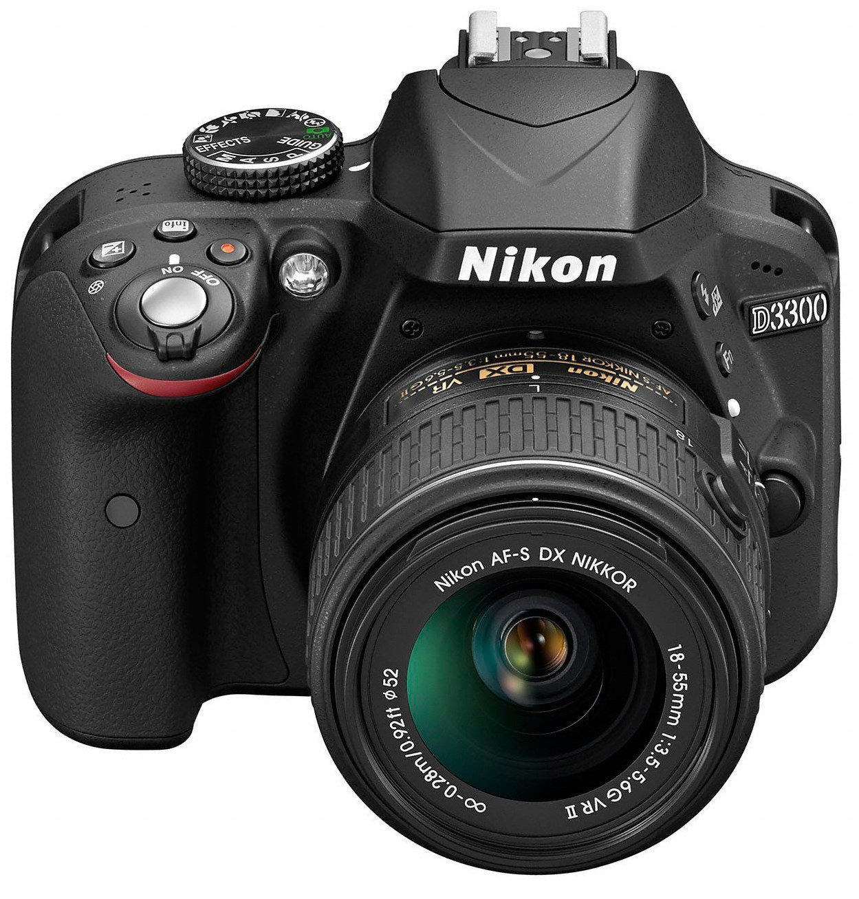 NIKON D3300 + 18-55 mm VR II Lens Kit Dijital SLR Fotoğraf