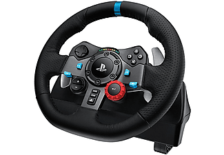 LOGITECH G G29 PS5, PS4, PS3 ve PC ile Uyumlu Driving Force Yarış Direksiyonu - Siyah_1