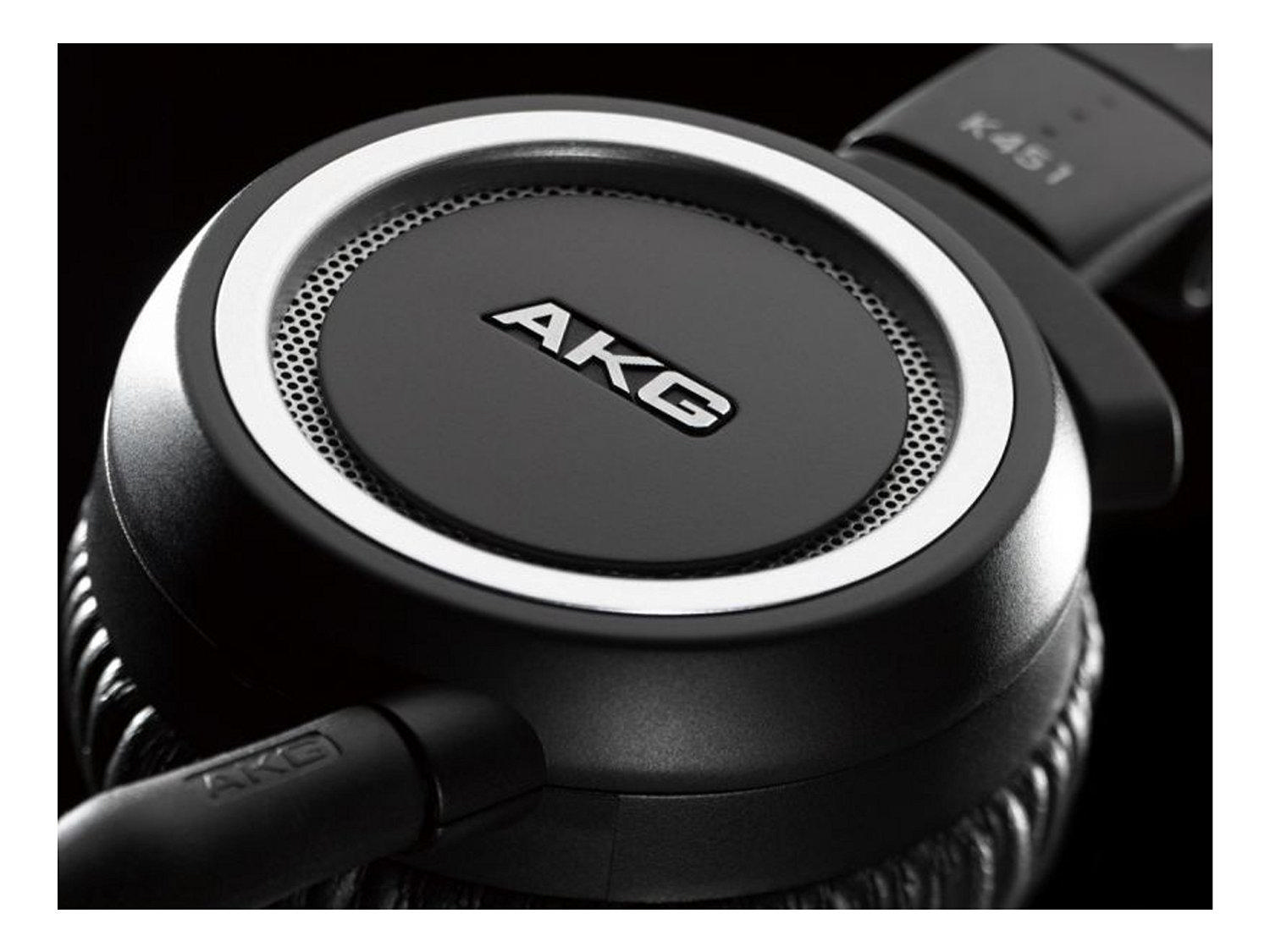 AKG K 451 Mikrofonlu Kulak Üstü Kulaklık Siyah