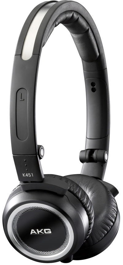AKG K 451 Mikrofonlu Kulak Üstü Kulaklık Siyah