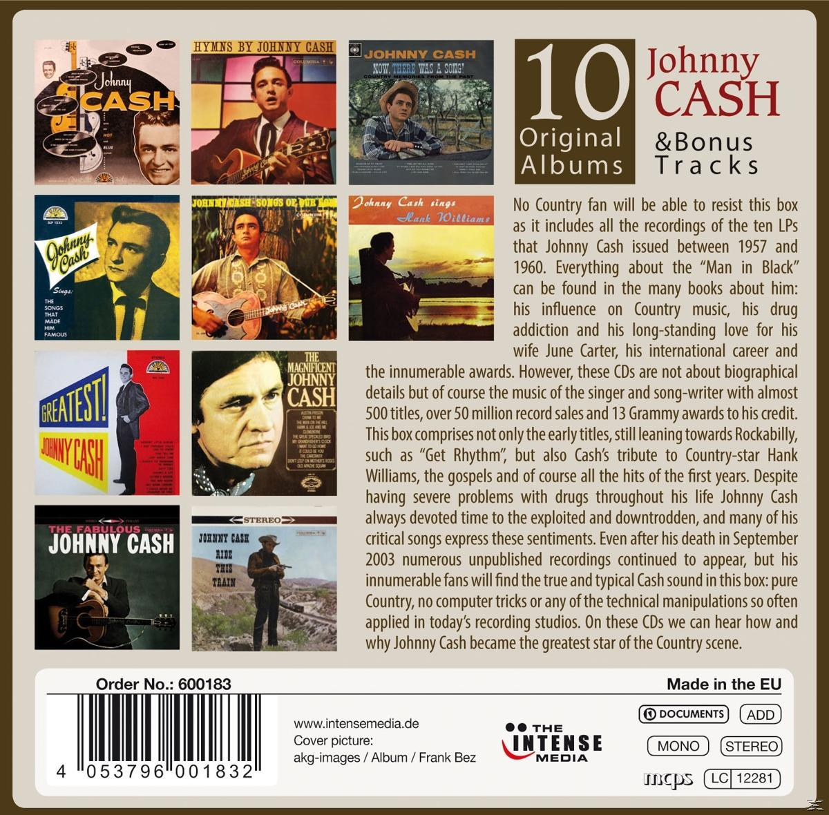 Johnny Cash - 10 Original Albums  - (CD)
