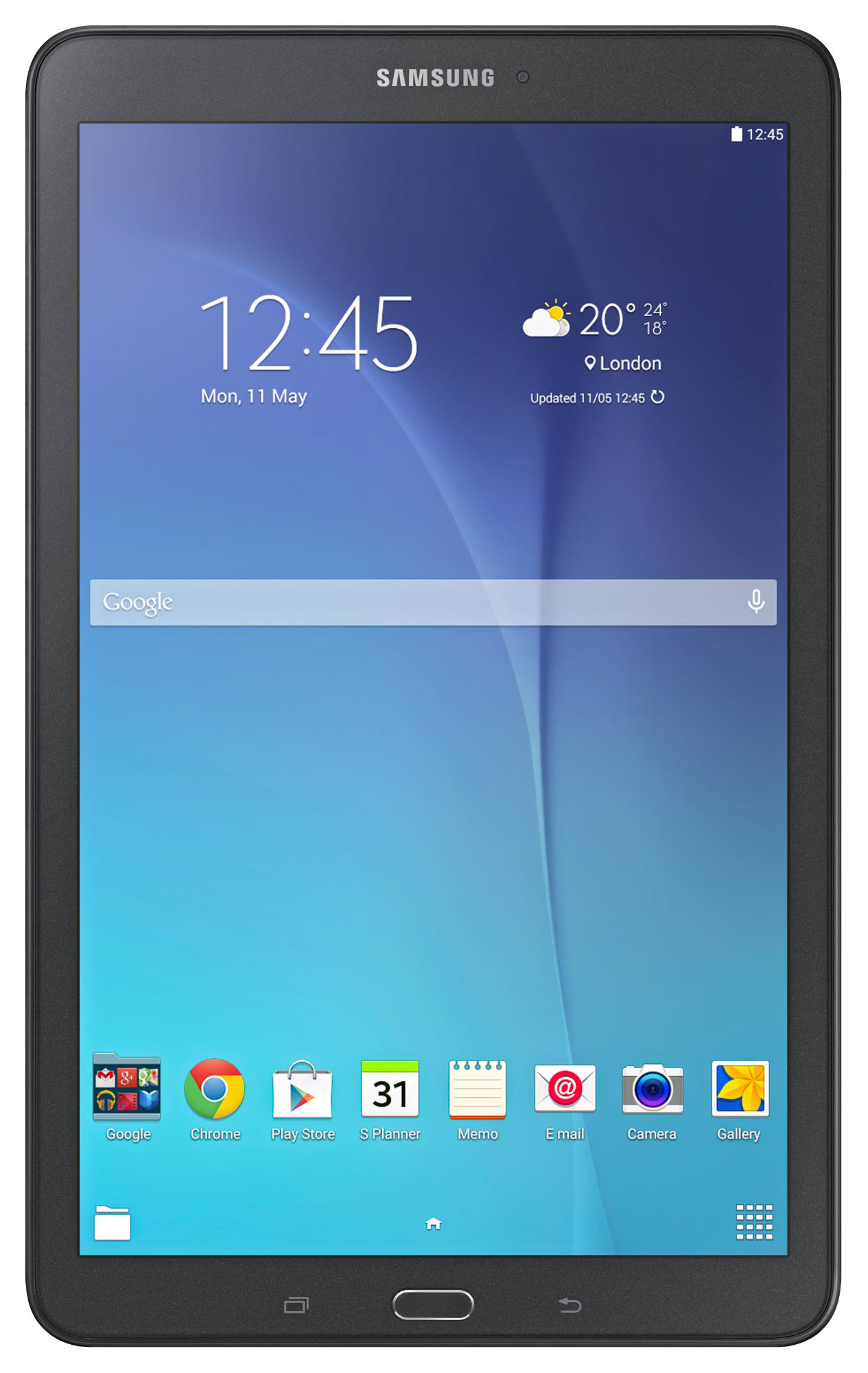 SAMSUNG Galaxy Tab E, Tablet, 8 GB, 9,6 Zoll, Schwarz