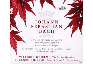 GHIELMI, V. / GHIELMI, L., Ghielmi Lorenzo. Ghielmi Vittorio - Bach: Gambensonaten,Präludien & Fugen  - (CD)