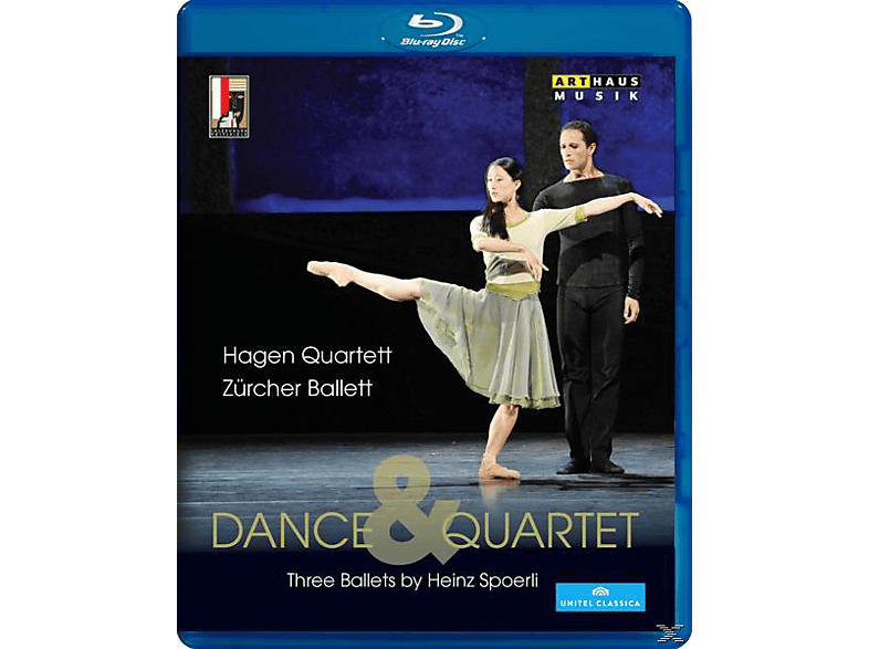Hagen Quartett, Hagen Quartett/Zürcher Ballett - Dance & Quartet  - (Blu-ray) | Musik-DVD & Blu-ray
