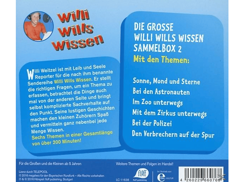 Thumbnail - Willi Wills Wissen - (2)Sammelbox Mit 6 Hörspielen (CD)