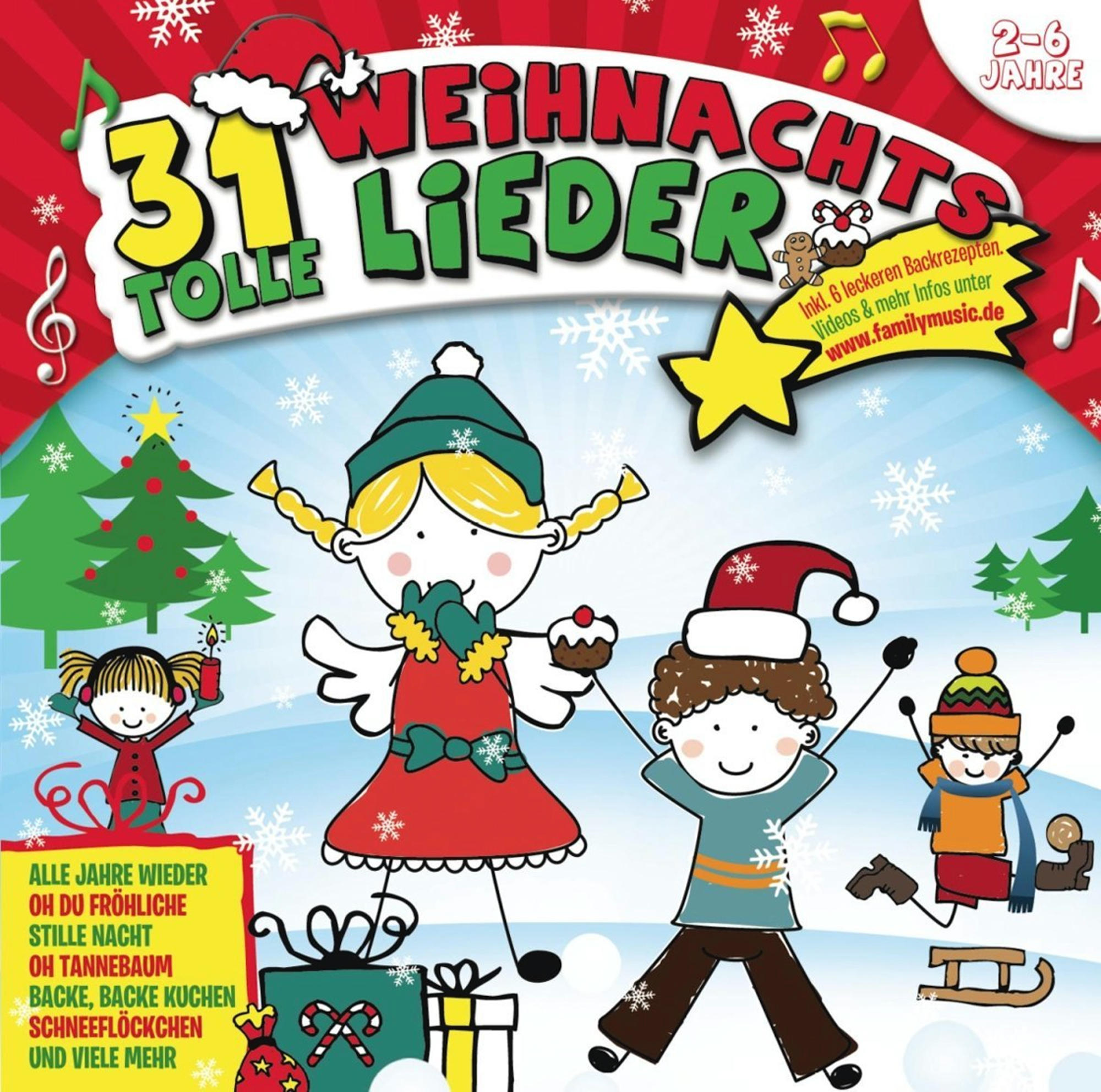 Phil, Ina, Die Kita-Kinder - 31 Tolle Weihnachtslieder  - (CD)