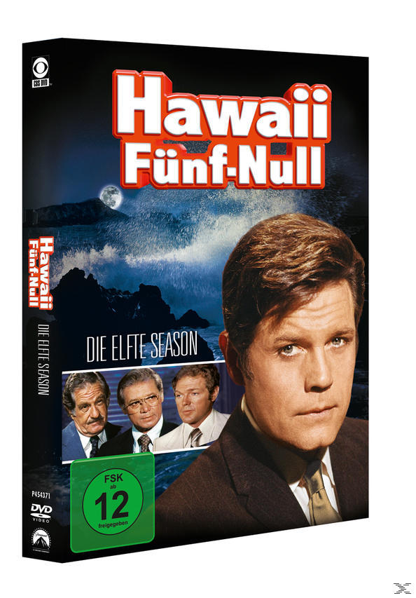 DVD-Box von Hawaii Five-0, mit einem Porträt eines Mannes auf dem Cover.